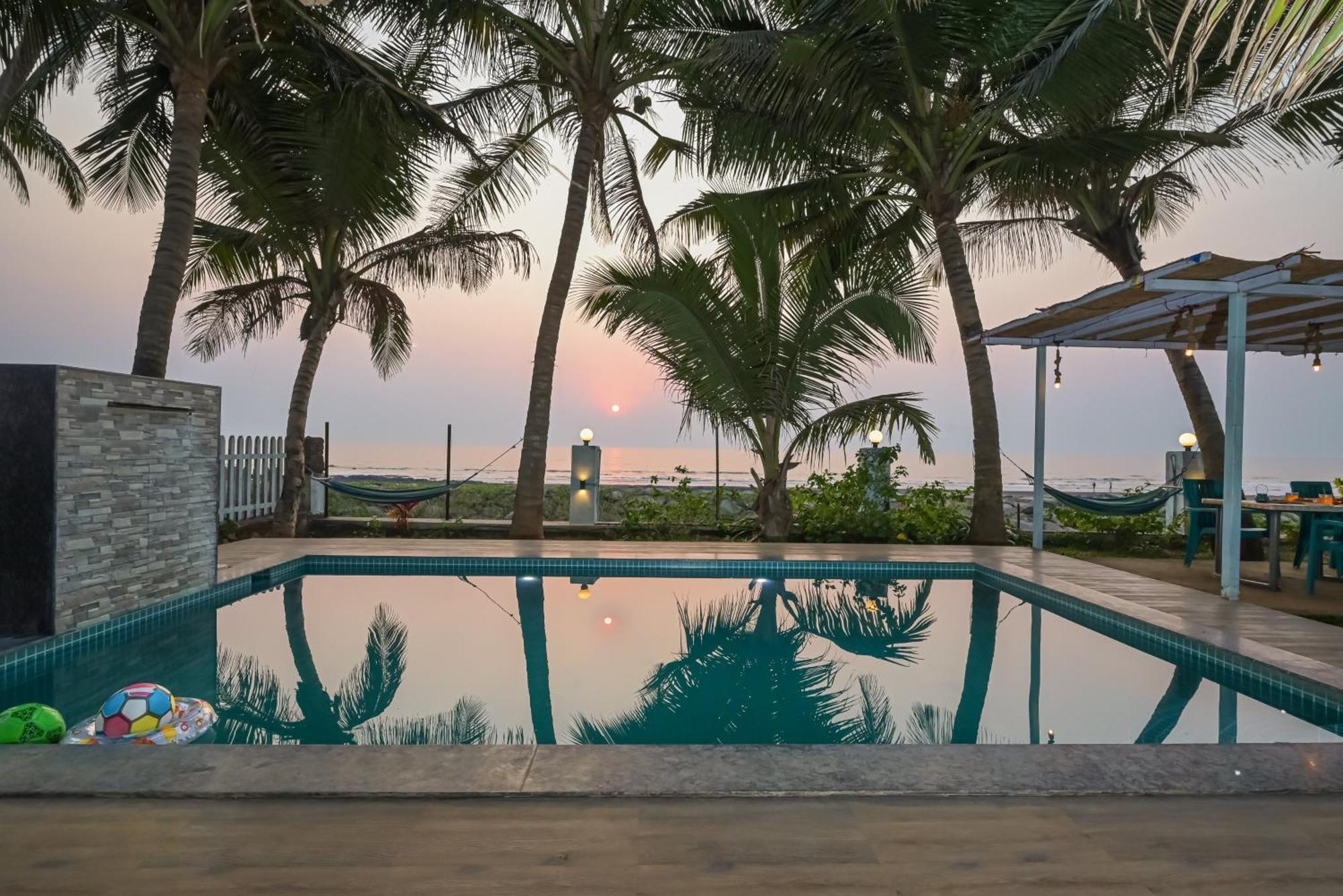 En Ocean Infinity Pool Villa Overlooking Sea ,Beach Touch アリバグ エクステリア 写真