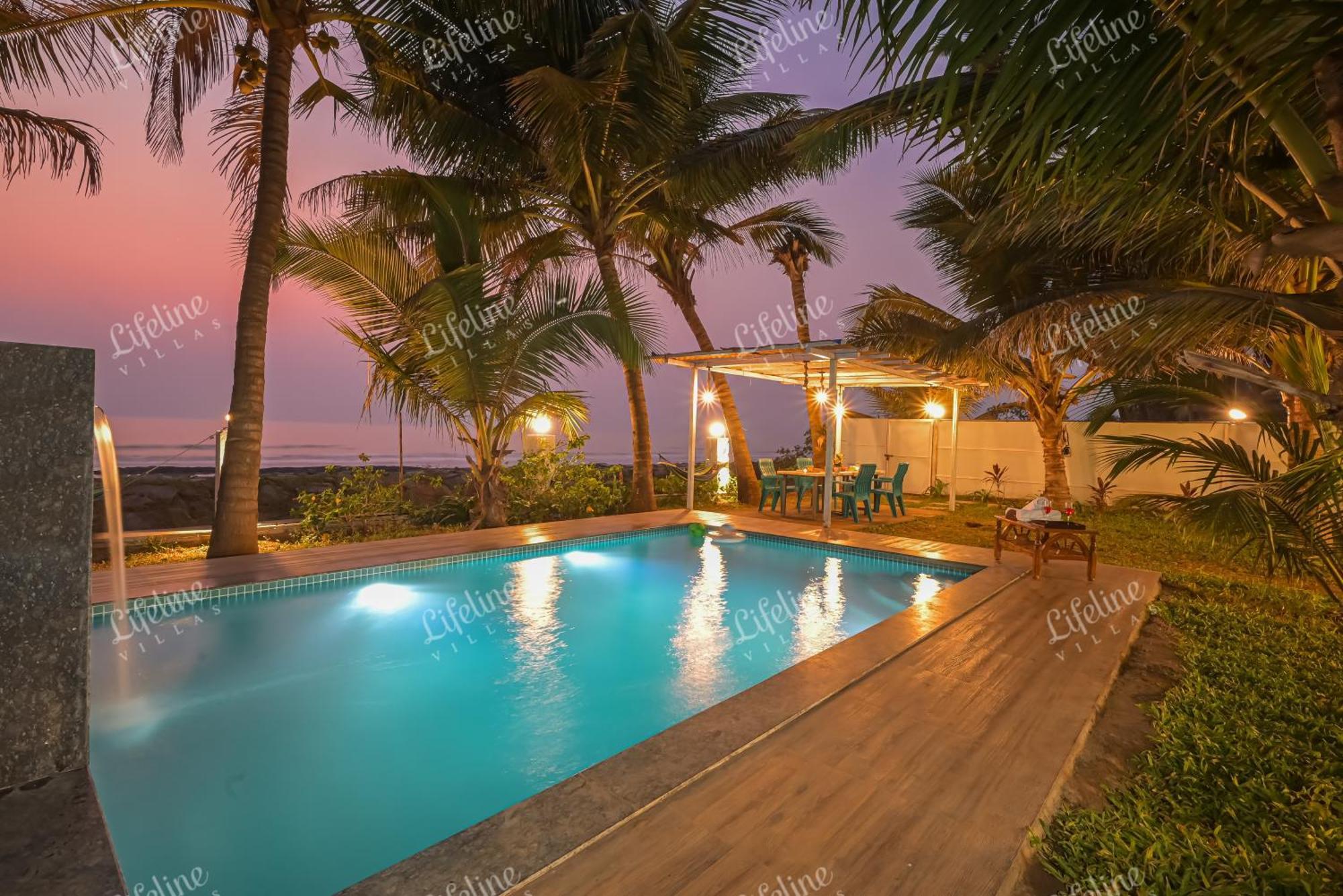 En Ocean Infinity Pool Villa Overlooking Sea ,Beach Touch アリバグ エクステリア 写真
