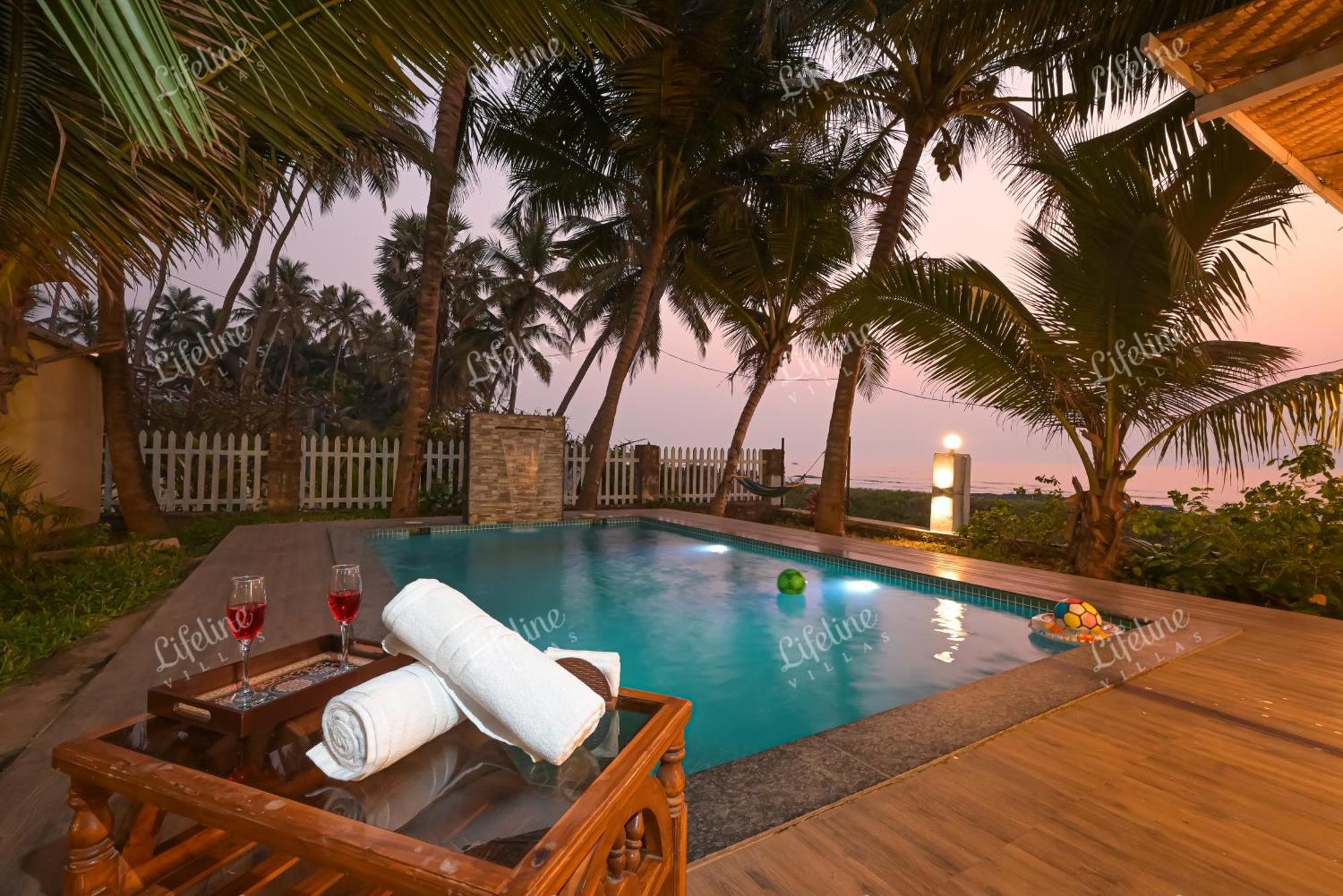 En Ocean Infinity Pool Villa Overlooking Sea ,Beach Touch アリバグ エクステリア 写真