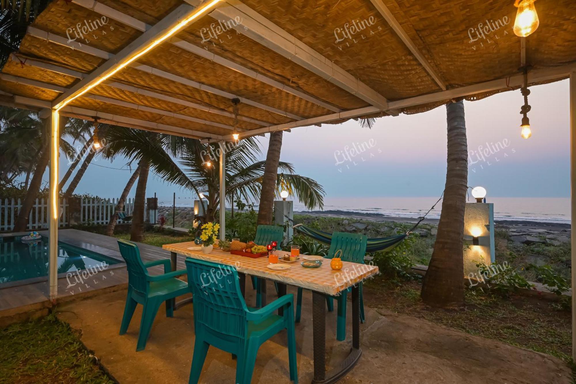 En Ocean Infinity Pool Villa Overlooking Sea ,Beach Touch アリバグ エクステリア 写真