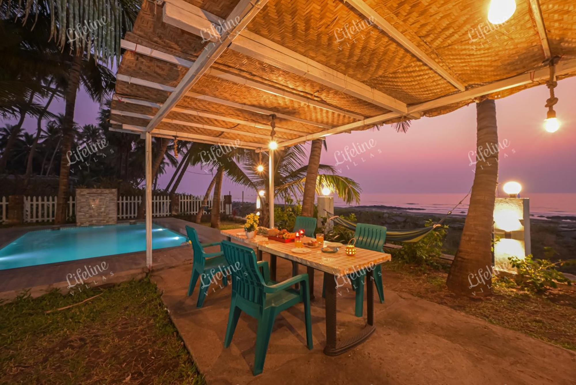 En Ocean Infinity Pool Villa Overlooking Sea ,Beach Touch アリバグ エクステリア 写真